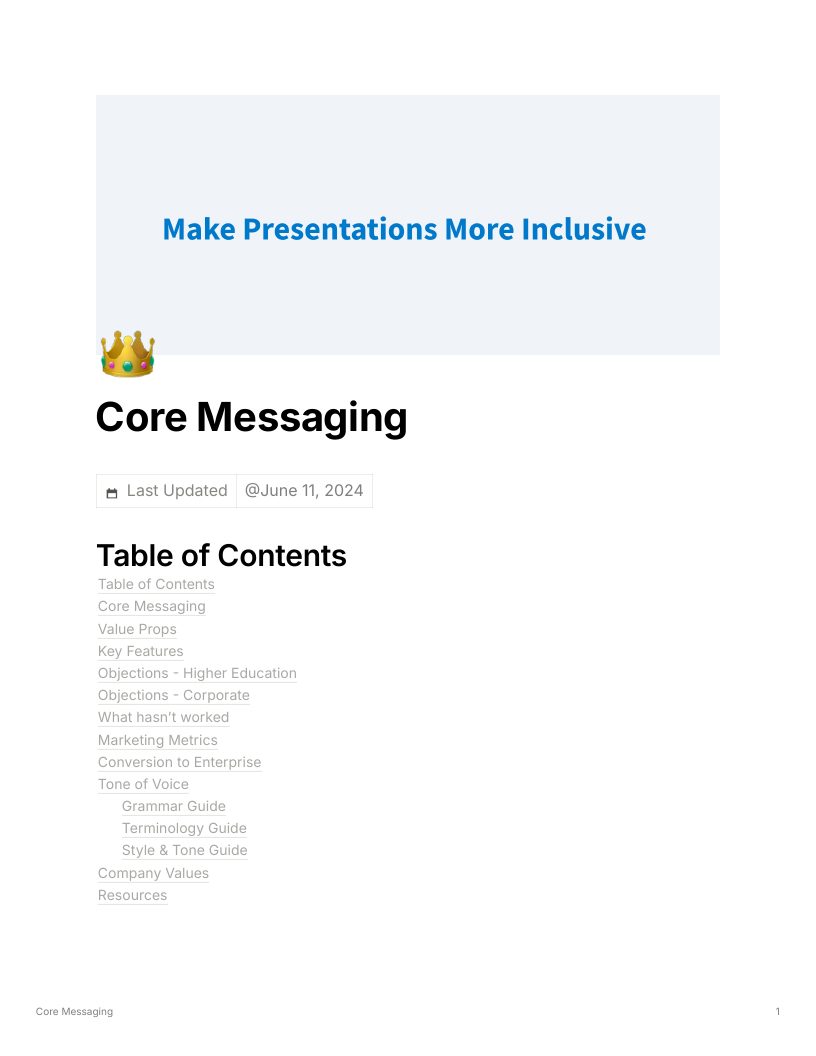 Poll Everywhere core messaging preview